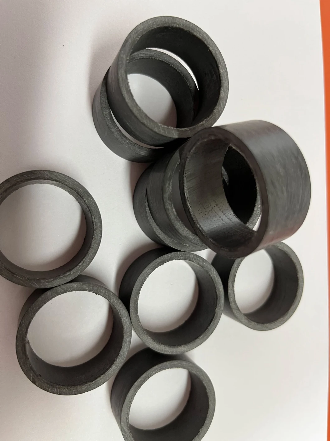 TEHCO High Load Filament Wound Self-lubricating Sleeve Bearing Made of High Load Glass Fiber PTFE Lifting Machine Bushing.